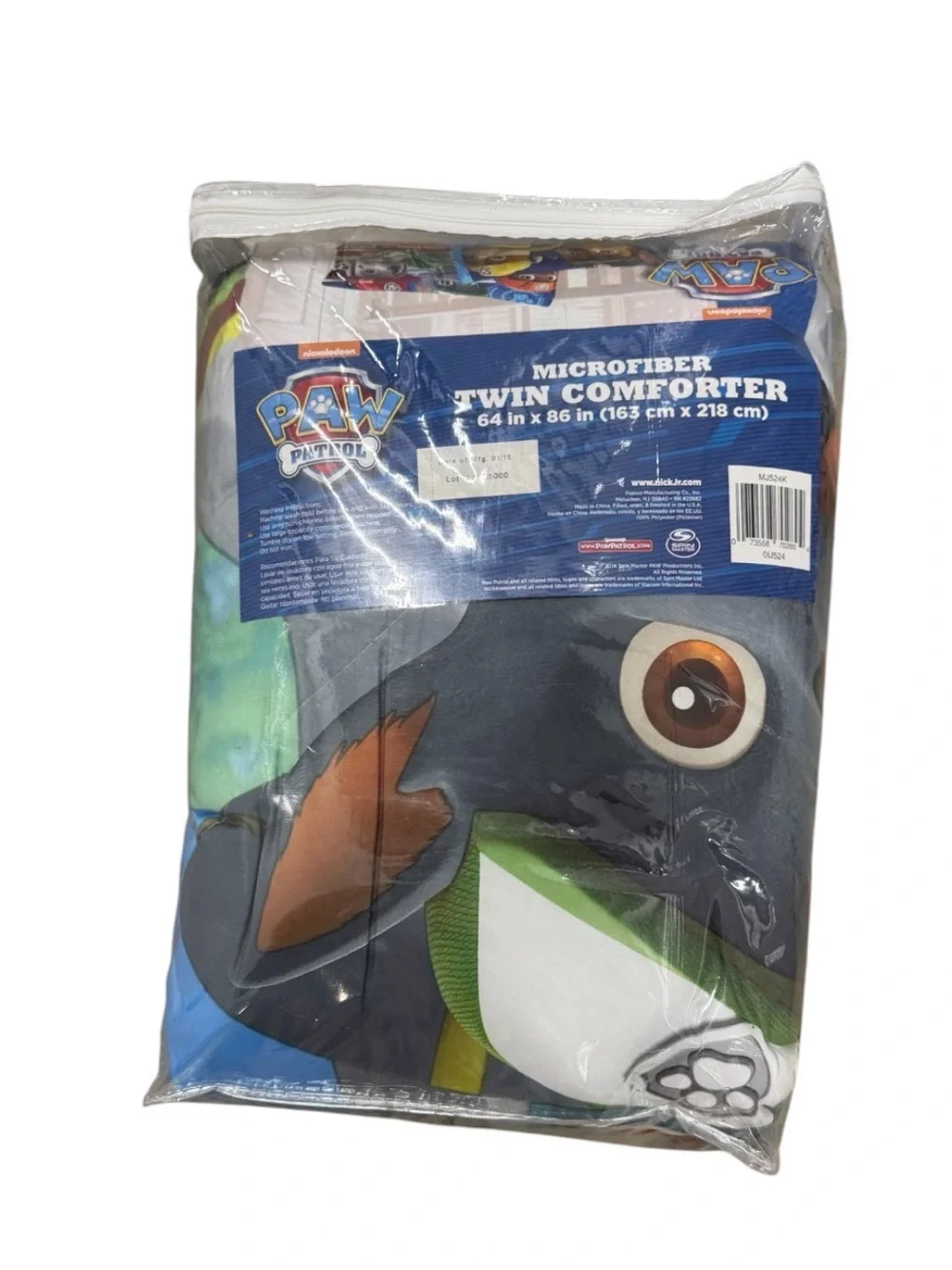 Paw Patrol Microfiber Twin Comforter